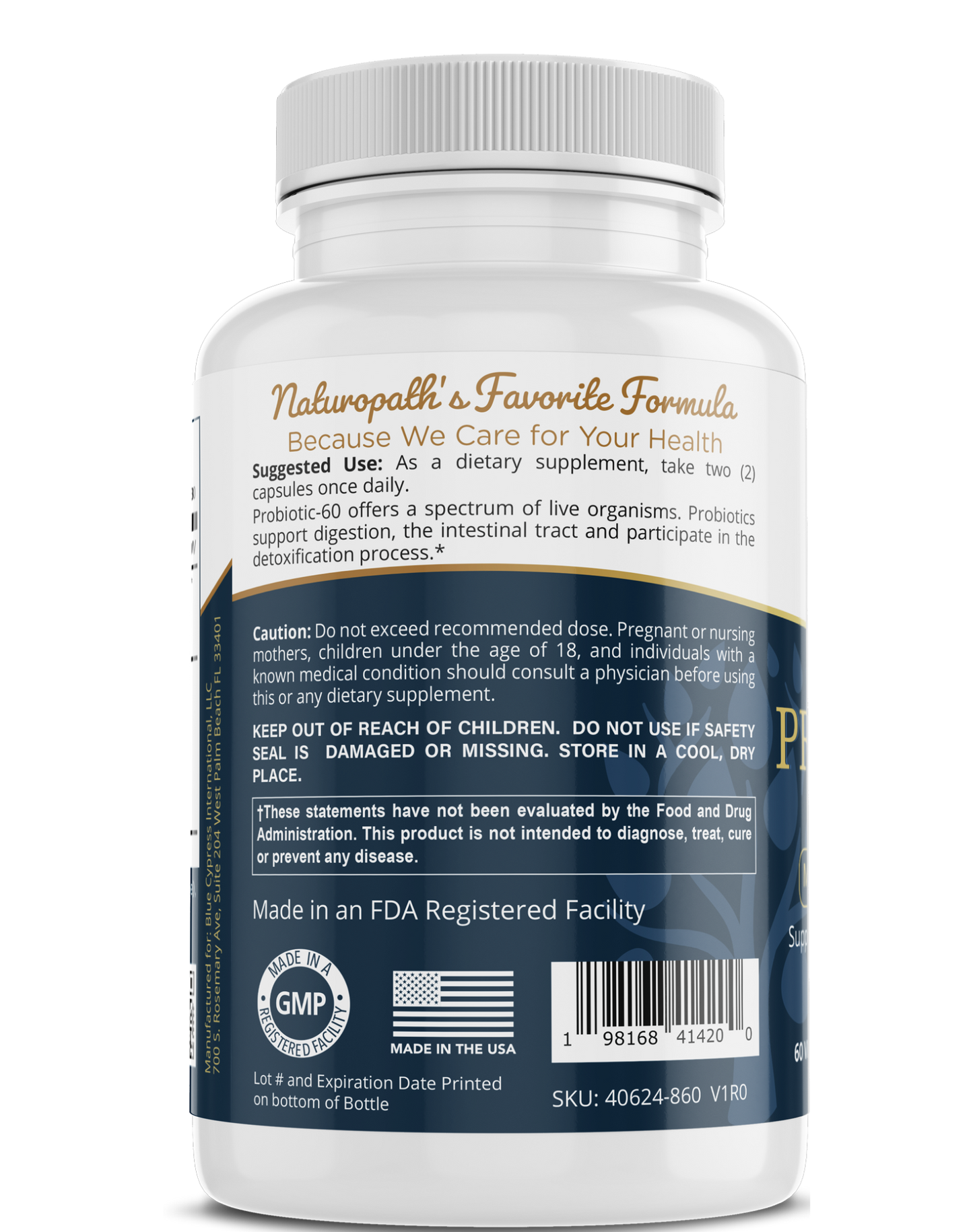 Probiotics 60 billion - Max Strength