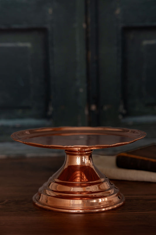 Vintage Inspired Copper Cakestand