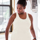 Ladies Premium Cotton Rib Racerback Tank