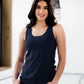 Ladies Premium Cotton Rib Racerback Tank