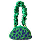 ARNOLDI JADE Hand-beaded Clutch Bag In Lush Green & Blue