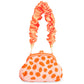 ARNOLDI PEACHPUFF Hand-beaded Clutch Bag In Orange & Peach