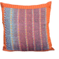 Embroidered Recycled Vintage Pillow Case