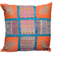 Embroidered Recycled Vintage Pillow Case