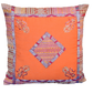 Embroidered Recycled Vintage Pillow Case