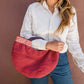 Half Moon Clutch - Red