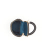 Mini Purse Leather Black Crossbody Bag Weave Small Bucket Bag Women's Handbag