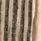 Fatima Hand-loomed Raw Cotton Scarf, in Black