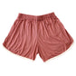 GIRL Seaside Runner Bamboo Shorts In Desert Rose