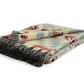 Secoya Throw Blanket - Vibrant Mint
