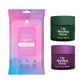 Pursonic Lip Care & Cleanse Bundle – Lip Sleeping Mask (Gummy Bear & Fresh Mint) + Makeup Removal Wipes (60-Count)