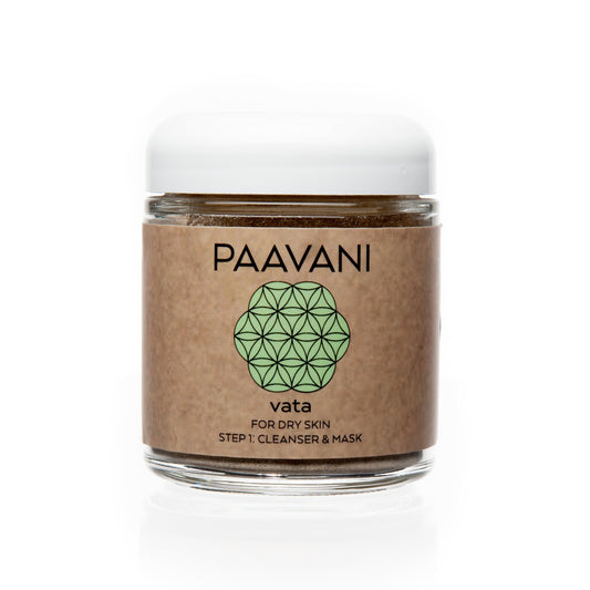 Vata Cleanser & Mask | Ayurvedic Cleansing Grains for Dry, Delicate Skin