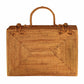 RAHAYU Atta Rattan Bag In Mocca Brown