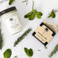 Rosemary Mint Scent Coconut Wax Candle