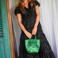 SRIKANDI Ruffle Maxi Dress In Black