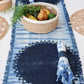 Surya Woven Palm Fiber Placemat - Indigo Blue (Set of 2)