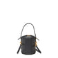 Black Purse Leather Bucket Bag Small Crossbody Purse Women's Handbag