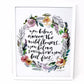 Wildflowers Tom Petty Art Print, 11x14, Inspirational Artwork, Home Decor, Floral