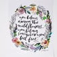 Wildflowers Tom Petty Art Print, 11x14, Inspirational Artwork, Home Decor, Floral