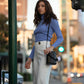 Black Purse Leather Bucket Bag Small Crossbody Purse Women's Handbag