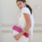Block A Clutch - Pink